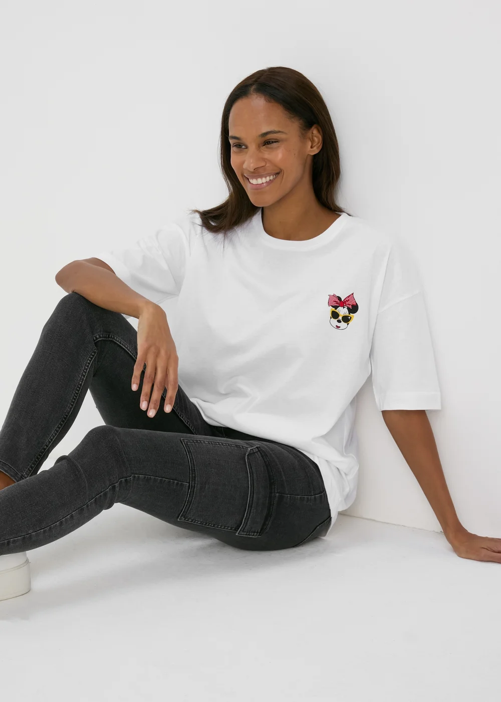 Disney White Minnie Timeless T-Shirt - S Image 4