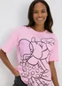 Disney Pink Minnie Bubble Gum T-Shirt - Small Image 3