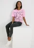 Disney Pink Minnie Bubble Gum T-Shirt - Small Image 4