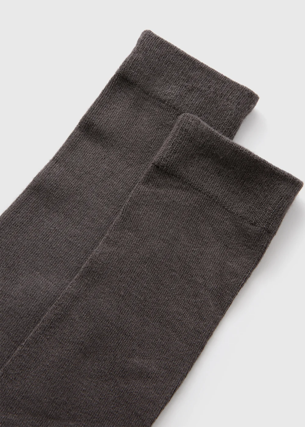 2 Pack Grey Knee High Socks - One Size Image 2