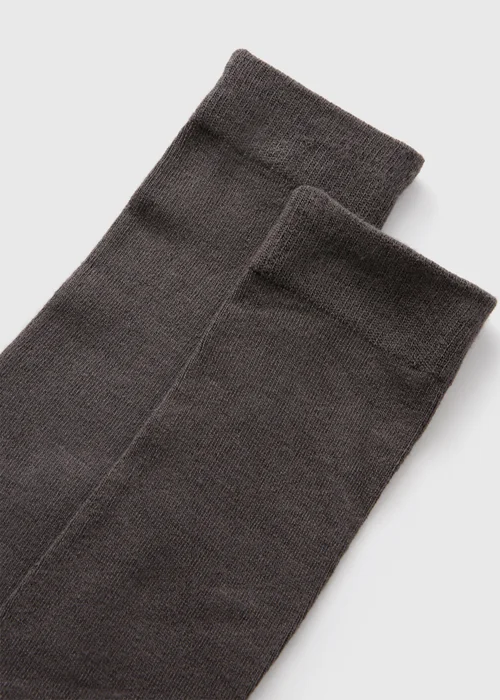 2 Pack Grey Knee High Socks - One Size Image 2