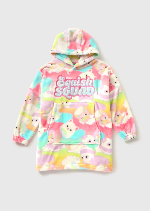 Squishmallows Kids Pink Snuggle Hoodie (3-13yrs) - Small Image 1