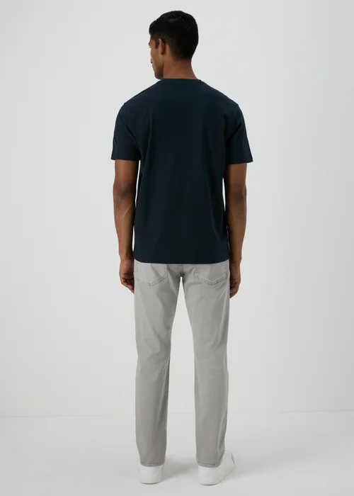 Grey Dyed Straight Fit Jeans - 30 Waist Regular Image 2