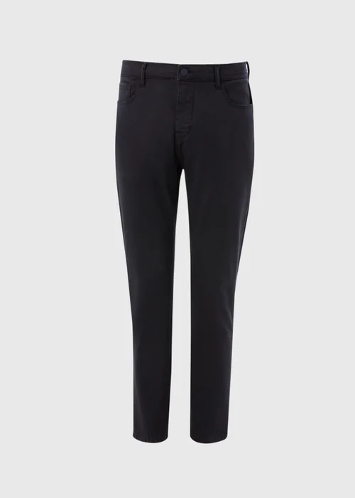 Navy Dyed Straight Fit Jeans - 30 Waist Regular Image 4