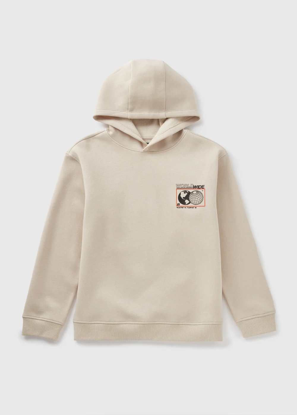 Boys Stone Worldwide Hoodie (7-15yrs) - 7 Yrs Image 1