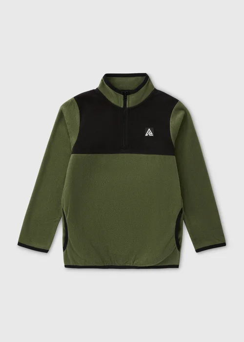 Boys Khaki Polar Fleece (7-15yrs) - 7 Yrs Image 1