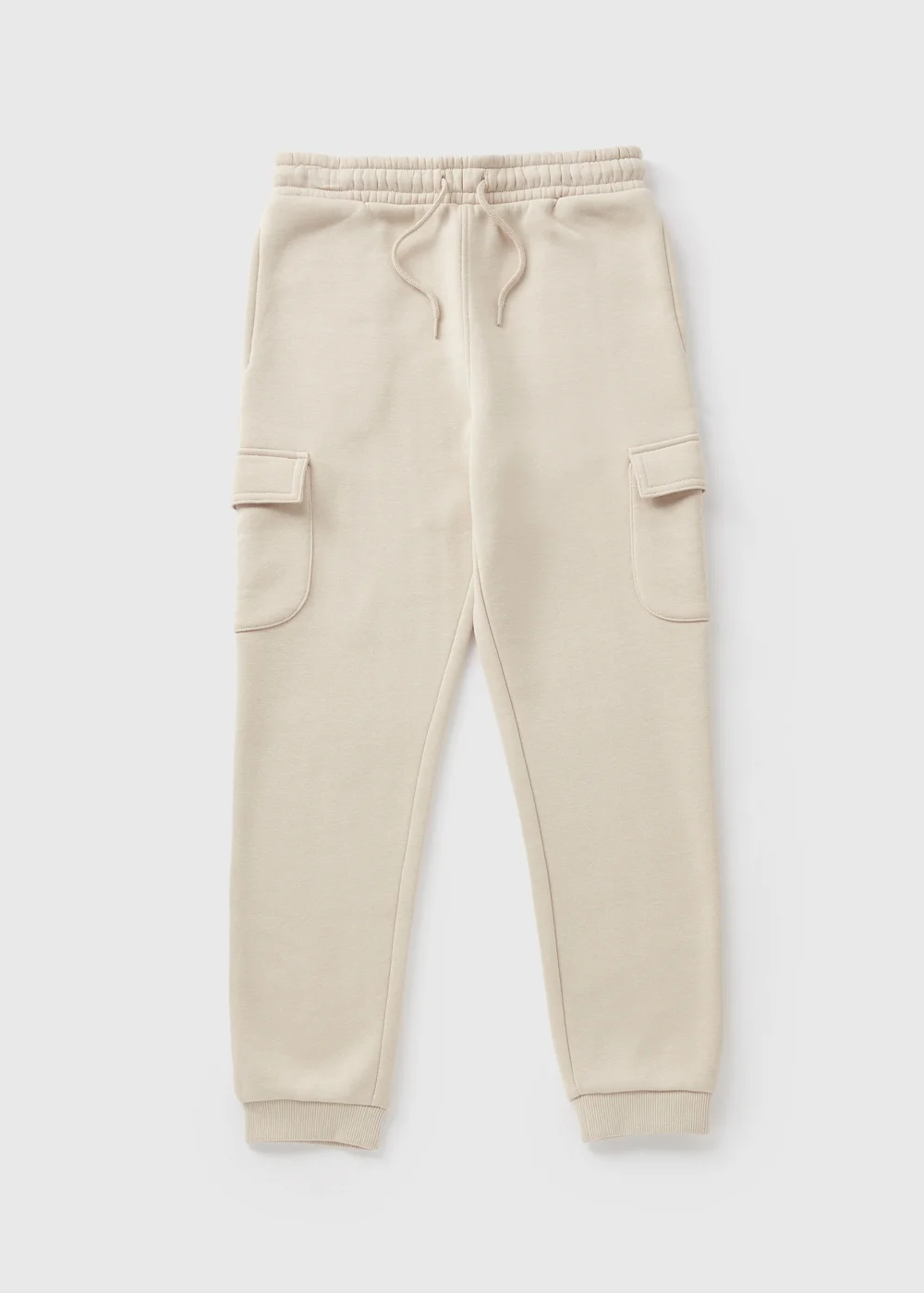 Boys Stone Cargo Jogging Bottoms (7-15yrs) - Age 7 Years Image 1