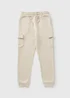 Boys Stone Cargo Jogging Bottoms (7-15yrs) - Age 7 Years Image 1