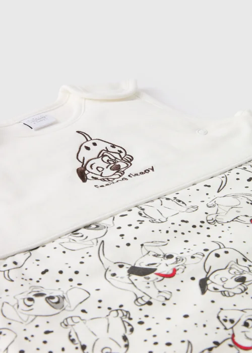Disney Baby Cream 101 Dalmatians Sleeping Bag (Newborn-18mths) - Age 0 - 6 Months Image 2