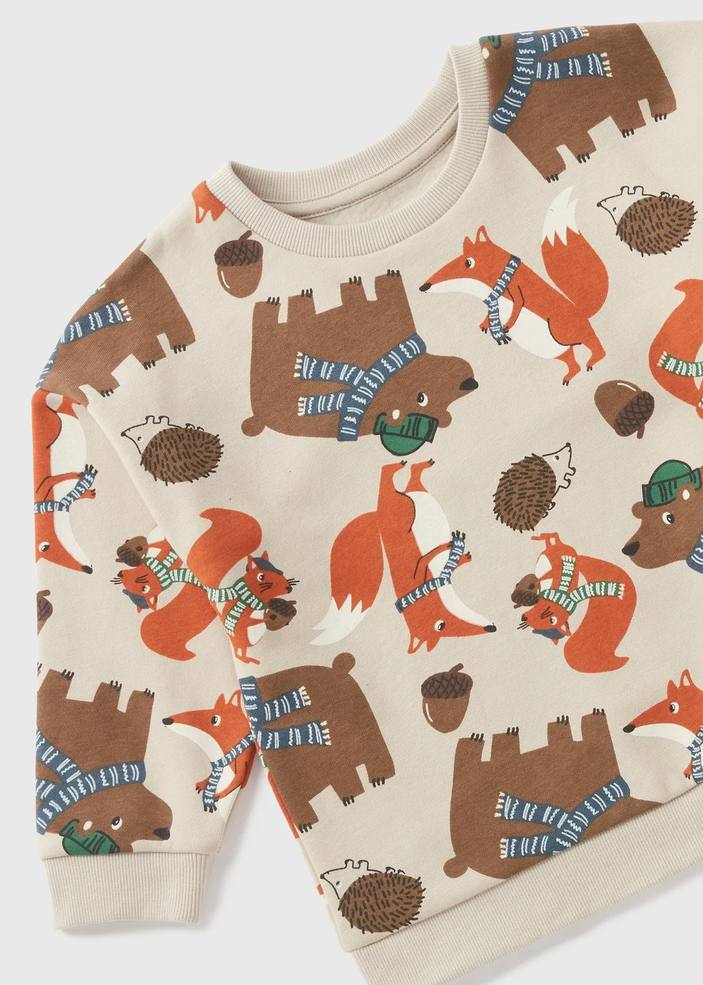 Boys Stone Animal Sweatshirt & Jogging Bottoms Set (1-7yrs) - 1 half year to 2 Image 2
