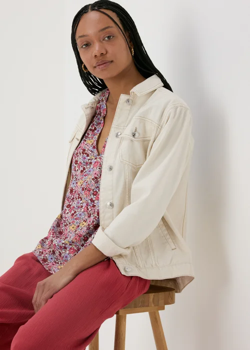 Multicolour Floral V-Neck Blouse - 8 Image 4