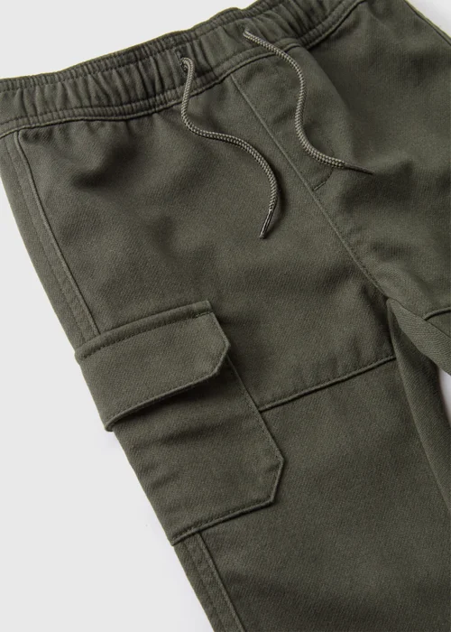 Boys Khaki Cargo Trousers (1-7yrs) - 1 half year to 2 Image 2