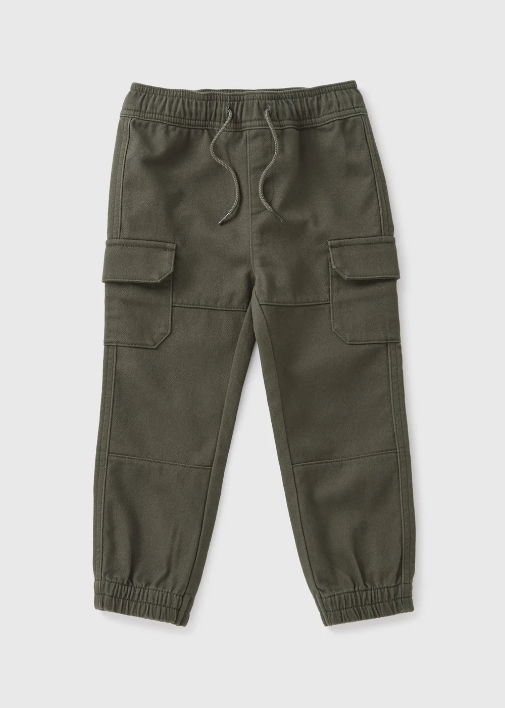 Boys Khaki Cargo Trousers (1-7yrs) - 1 half year to 2 Image 1