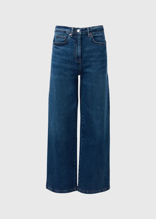 Papaya Petite Indigo Wide Leg Jeans - 6 Image 5