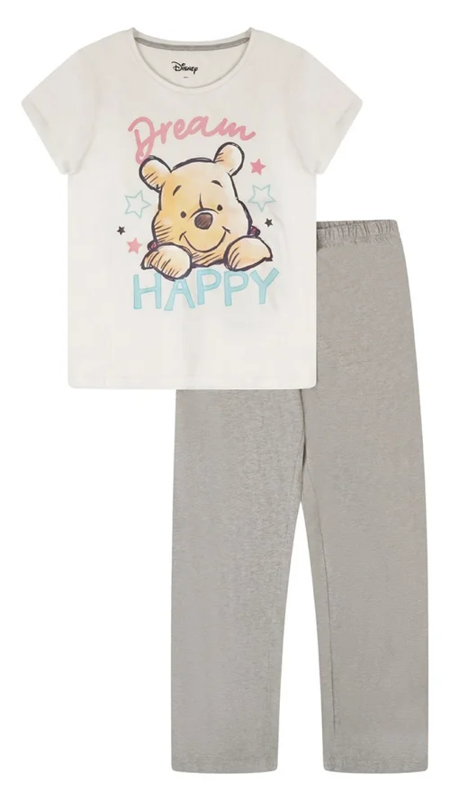 Winnie The Pooh Ladies White Pyjama Set - XS Image 1
