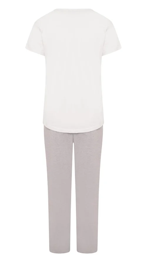 Winnie The Pooh Ladies White Pyjama Set - XS Image 2