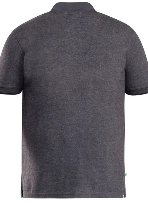 Duke Charcoal Grant Pique Kingsize Polo Shirt - 2XL Image 2