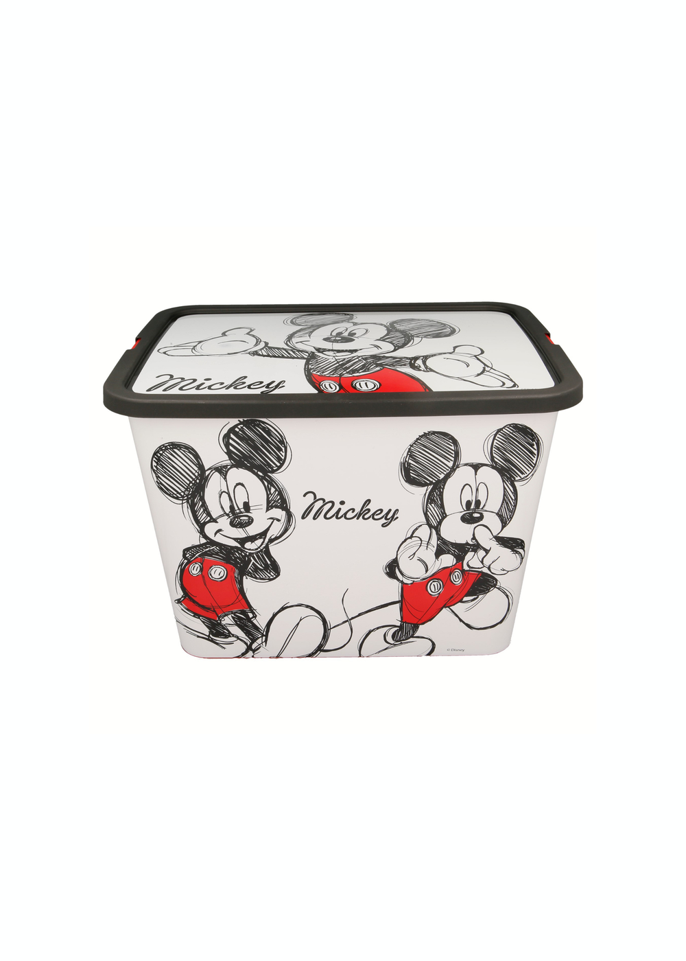 Mickey Mouse 23L Storage Boxes - Set of 2 - One Size Image 2