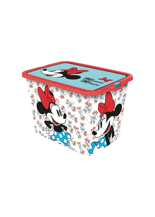 Minnie Mouse Storage Boxes 23L - Set of 2 - One Size Image 2