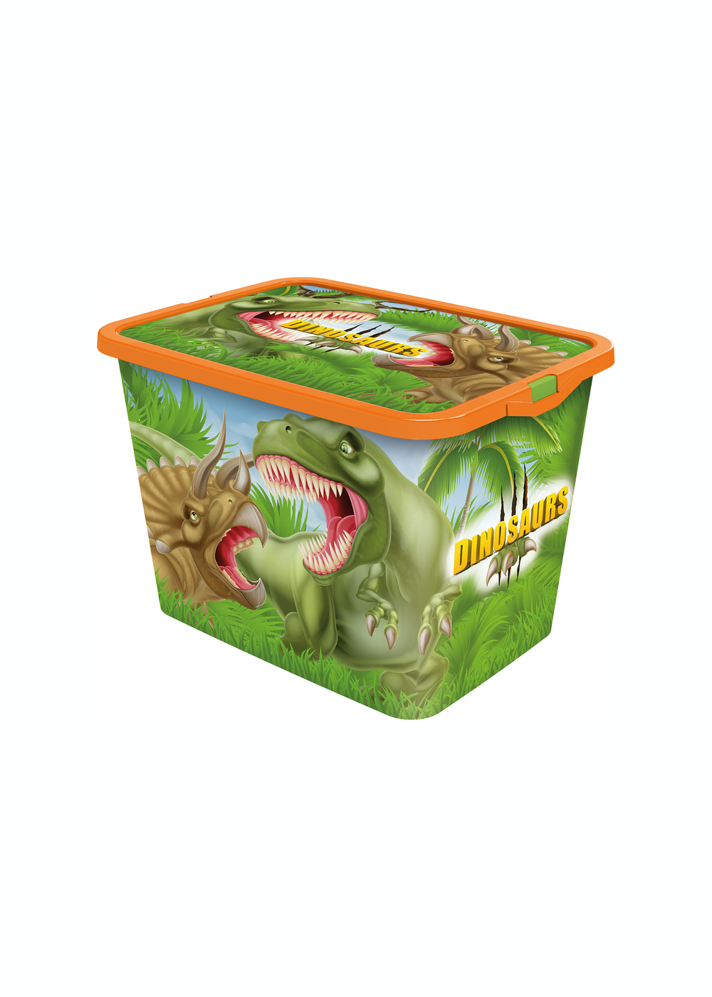Stor Dinosaur Storage Boxes 23L - Set of 2 - One Size Image 2
