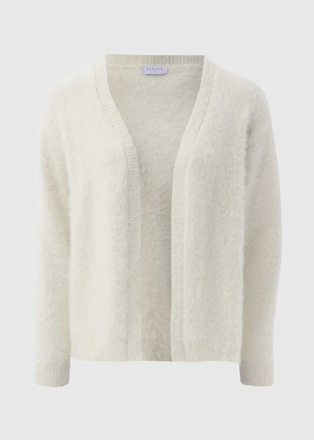Cream Fluffy Cardigan - XS Image 4