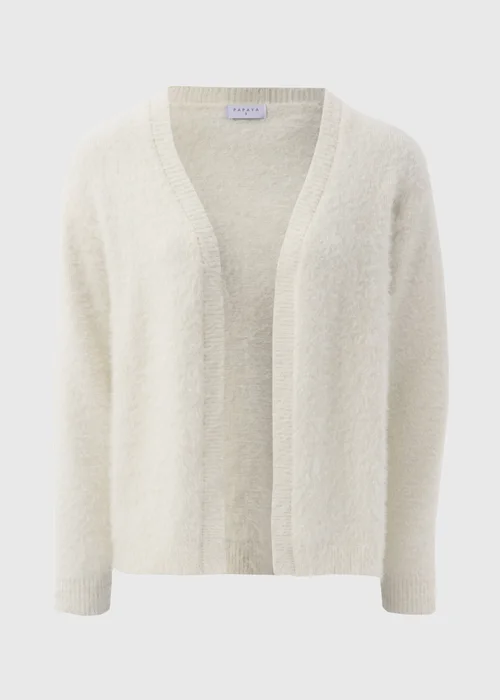 Cream Fluffy Cardigan - XS Image 4