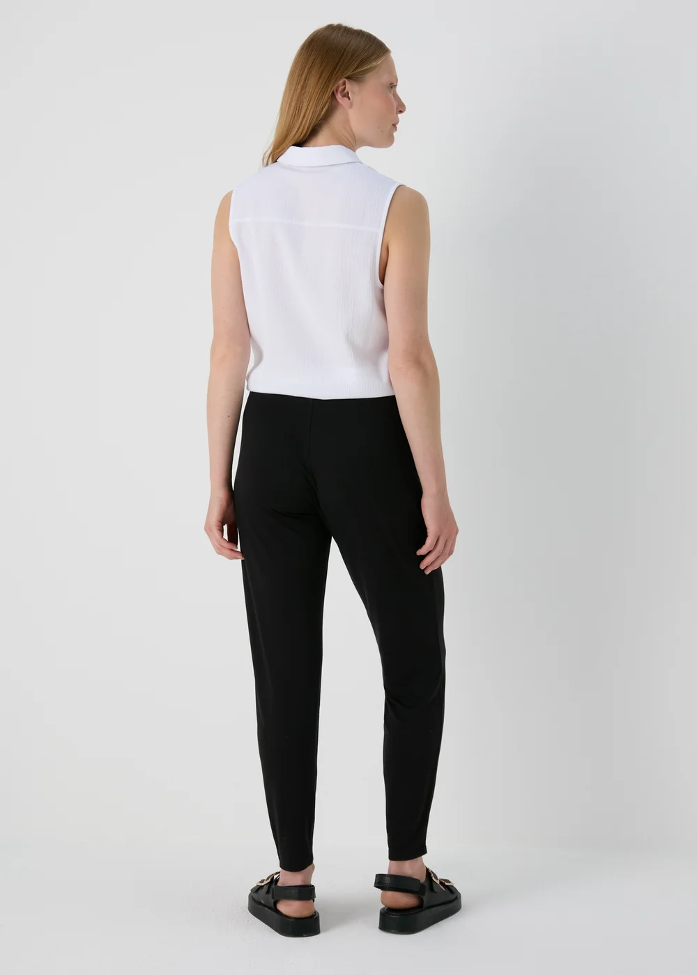 Black Harem Trousers - 8 Image 2