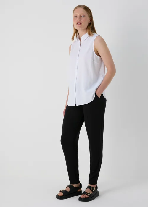 Black Harem Trousers - 8 Image 1