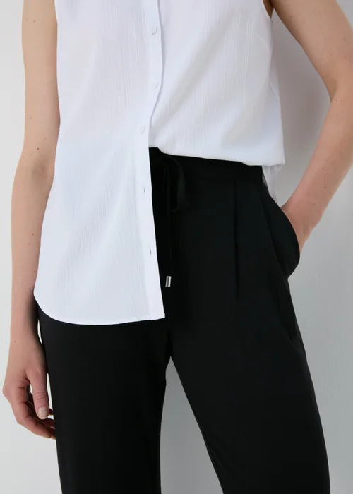 Black Harem Trousers - 8 Image 3