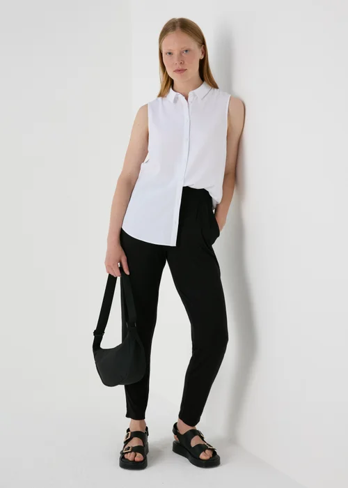 Black Harem Trousers - 8 Image 4