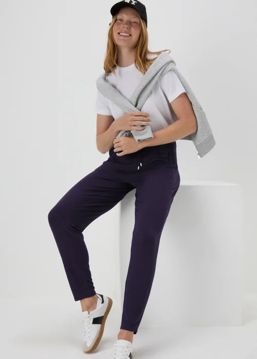 Navy Harem Joggers - 8 Image 4