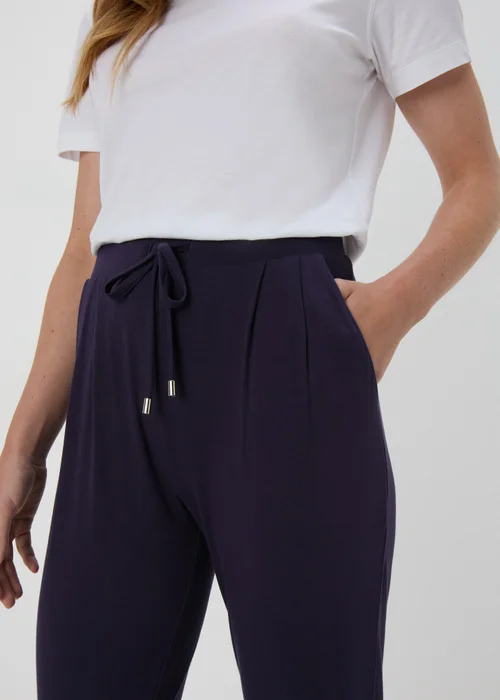 Navy Harem Joggers - 8 Image 3