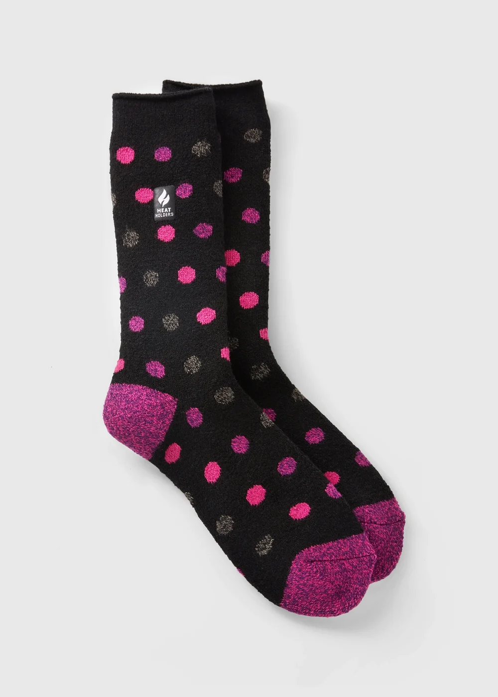 Heat Holders Black Spot Thermal Socks - One Size Image 1