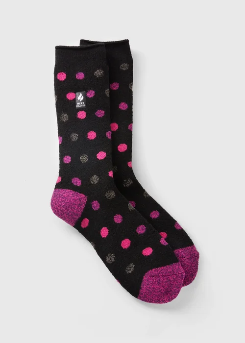 Heat Holders Black Spot Thermal Socks - One Size Image 1