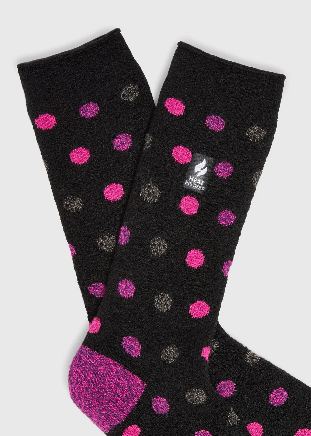 Heat Holders Black Spot Thermal Socks - One Size Image 2