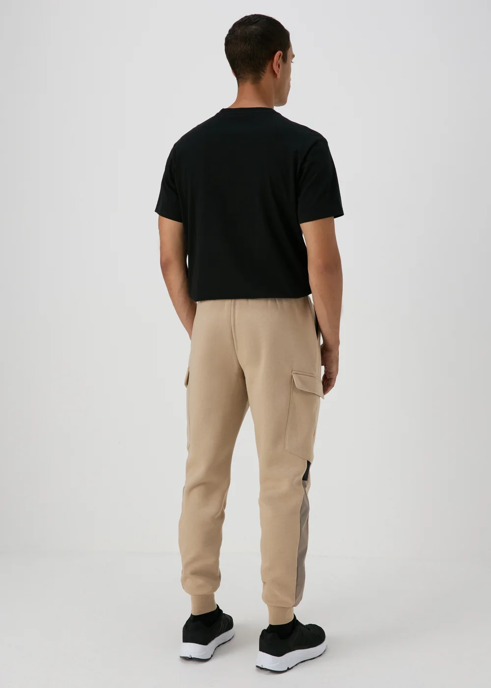 Souluxe Stone Panel Cargo Joggers - Extra small Image 2