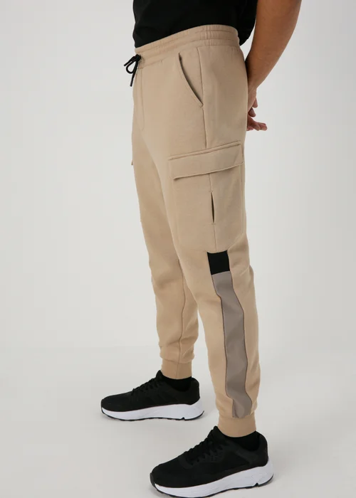 Souluxe Stone Panel Cargo Joggers - Extra small Image 3