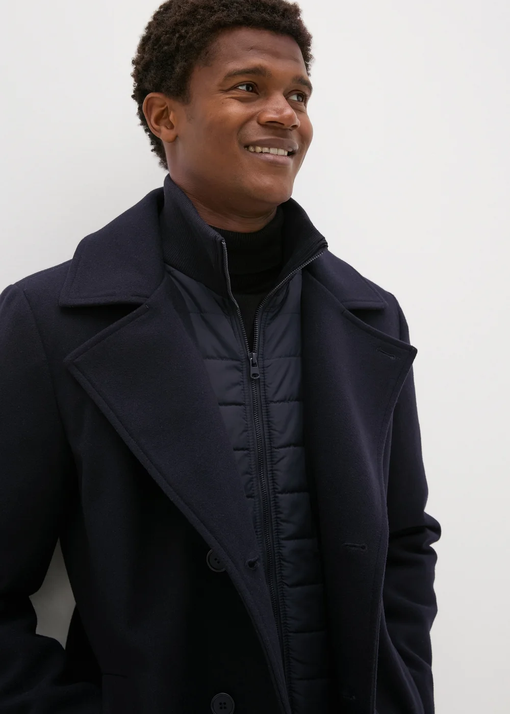 Taylor & Wright Navy Peacoat - S Image 3