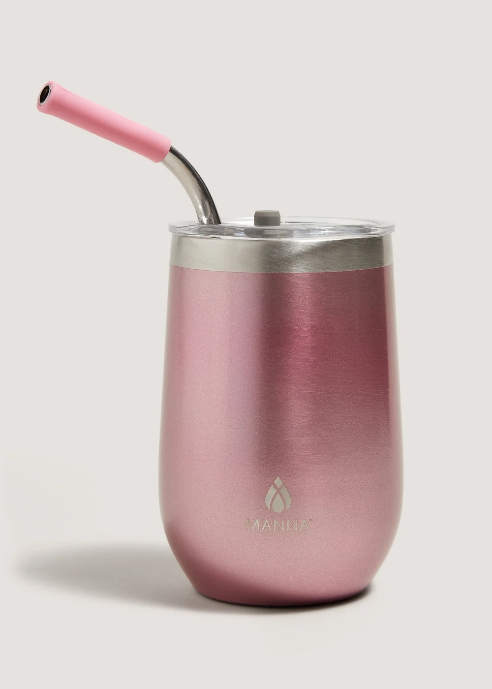 Pink Shimmer Wine Tumbler Image 1