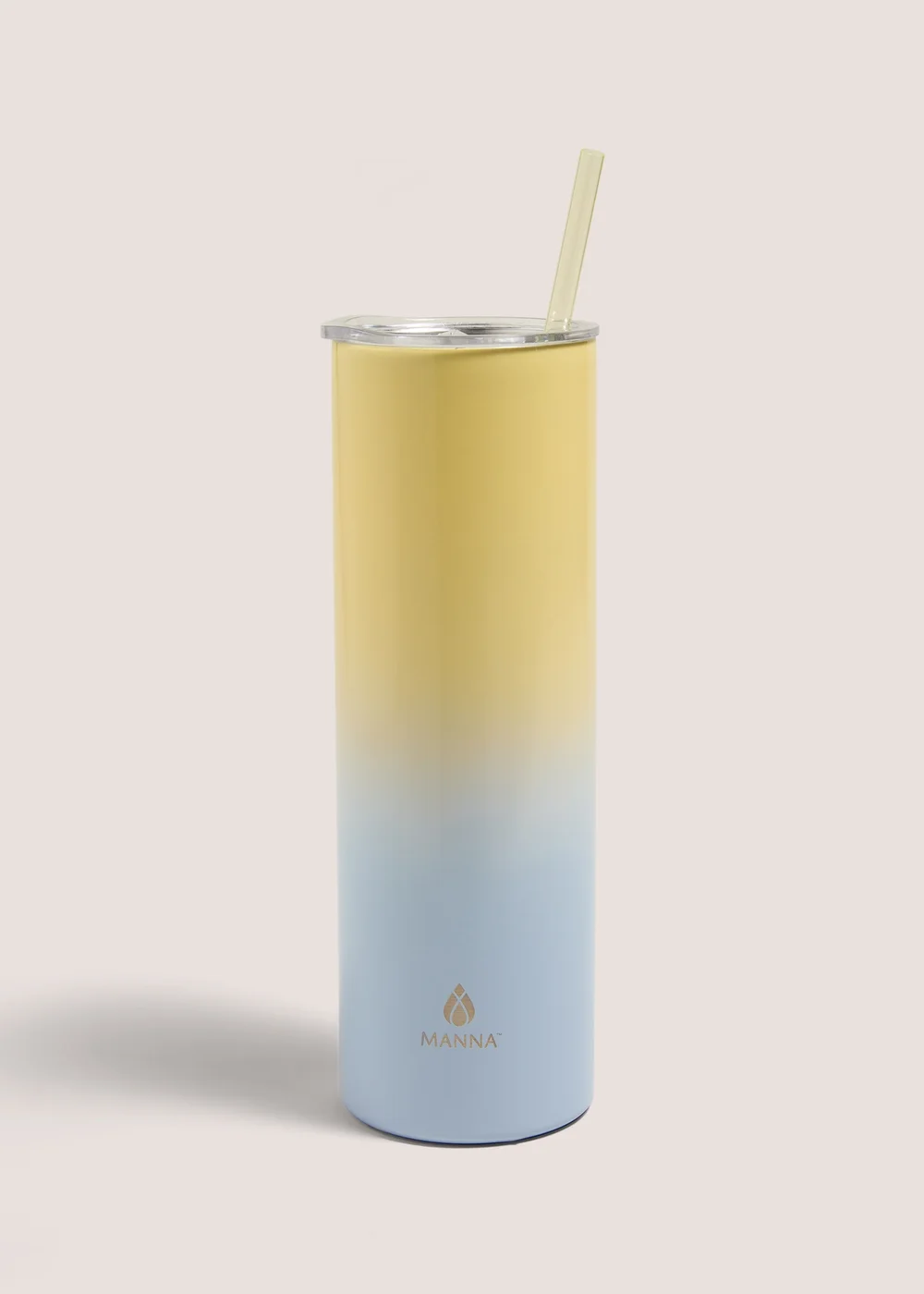 Manna Yellow Ombre Skinny Tumbler Image 1