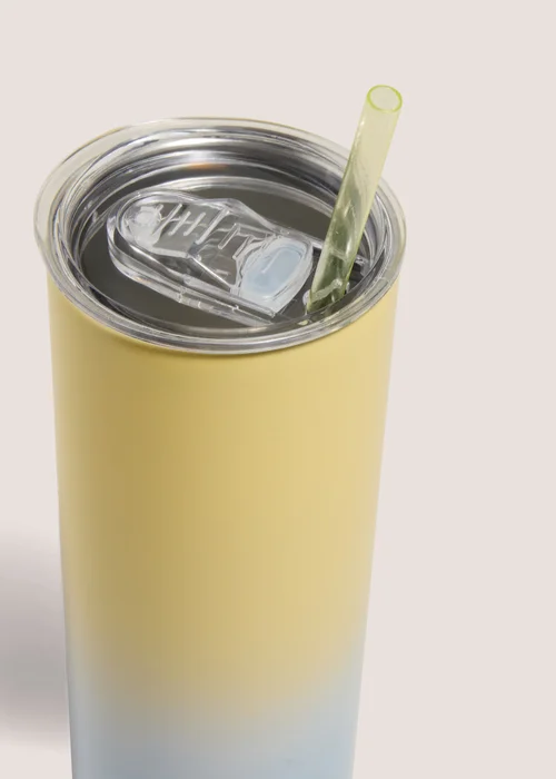 Manna Yellow Ombre Skinny Tumbler Image 2