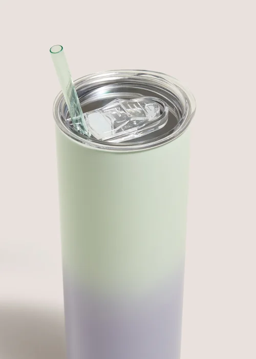 Manna Green Ombre Skinny Tumbler Image 2