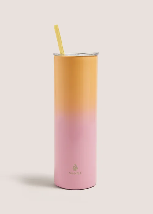 Manna Pink Ombre Skinny Tumbler Image 1