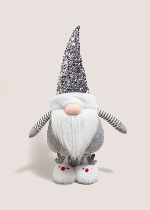 Wondrous Silver Pull Up Gnome Image 1