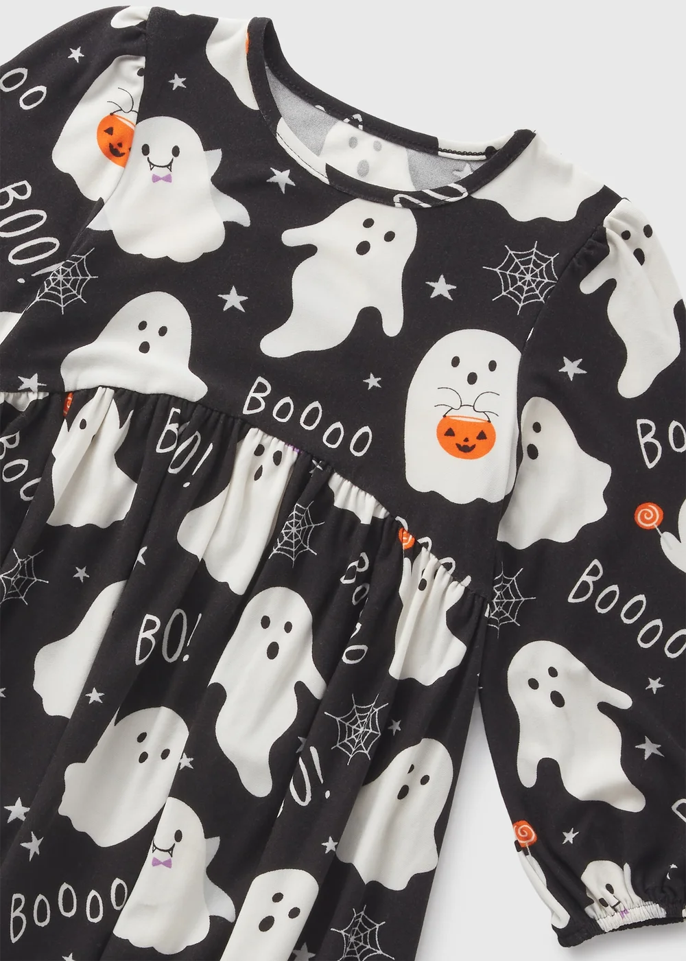 Girls Black Ghost Dress (1-7yrs) - 1 half year to 2 Image 2