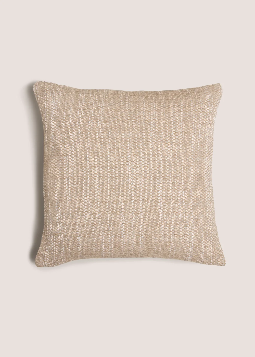 Beige Chenille Cushion Image 1