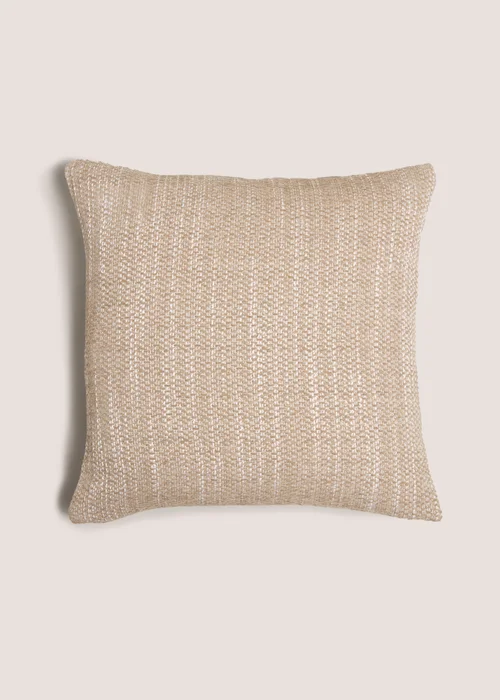 Beige Chenille Cushion Image 1