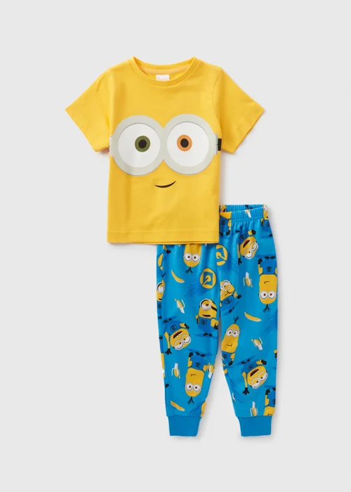 Minions Kids Pyjama Top & Bottoms Set (3-9yrs) - Age 3 Years Image 1