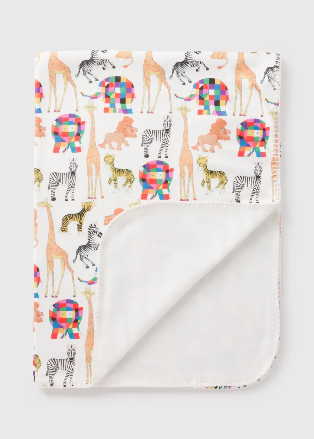 Elmer Baby Cream Blanket - One Size Image 1