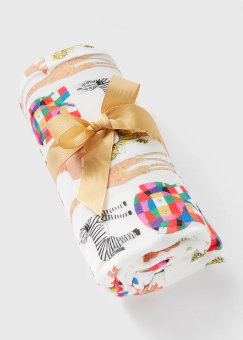 Elmer Baby Cream Blanket - One Size Image 2